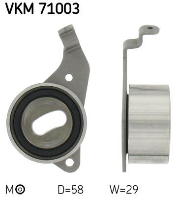 SKF Feszítőgörgő, vezérműszíj VKM71003_SKF